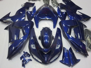 Buy 2006-2007 Dark Blue Kawasaki ZX10R Motorcycle Fairing UK