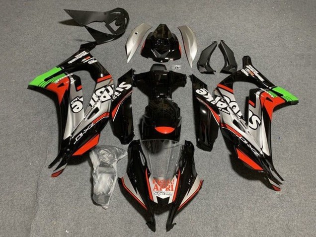 2016-2020 Glossy Black Red Silver Green Kawasaki ZX10R Motorcycle Fairings UK
