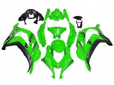 Buy 2016-2020 Green Black Kawasaki ZX10R Motorcycle Fairings UK