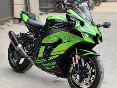 Buy 2021-2025 Green Black Red Stripe Kawasaki ZX10R Motorcycle Fairings UK