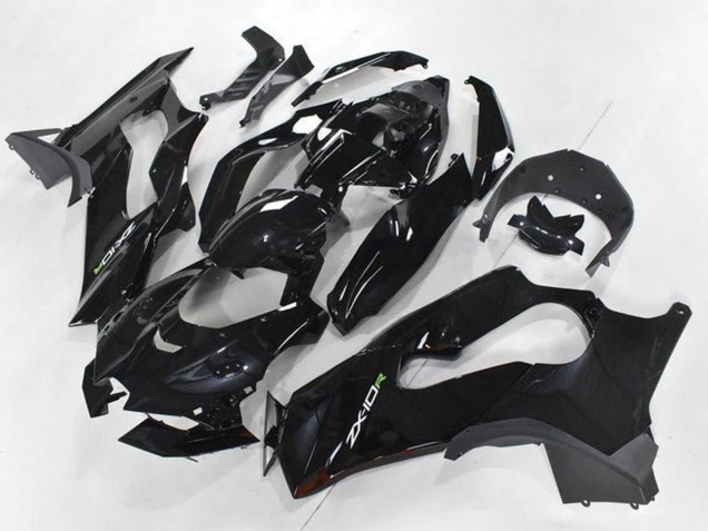 2021-2025 Glossy Black White Green Decal Kawasaki ZX10R Motorcycle Fairings UK