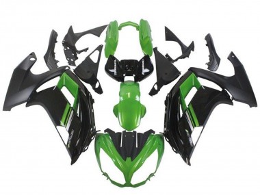 Buy 2012-2014 Green Black Kawasaki Ninja ER6F Motorcycle Fairings UK