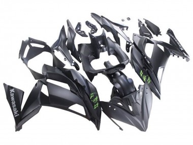 Buy 2017-2019 Matte Black Green Kawasaki Ninja 650 EX650 Motorcycle Fairings UK