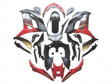 Buy 2017-2019 Red Black Gold Kawasaki Ninja 650 EX650 Motorcycle Fairings UK