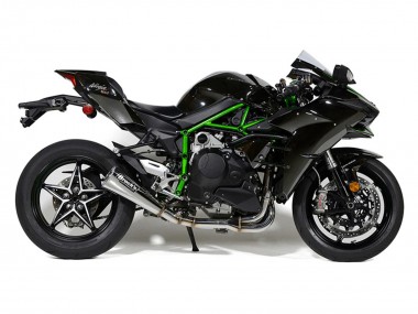 Buy 2015-2022 Black Kawasaki Ninja H2 Motorcycle Fairings UK