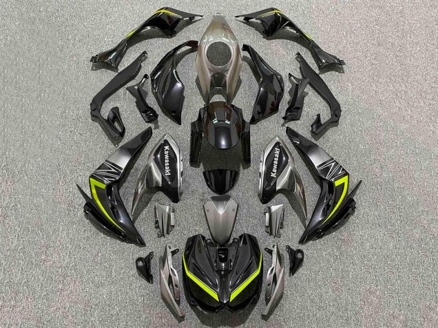 2014-2019 Black Grey Yellow Kawasaki Z1000 Motorcycle Fairings UK