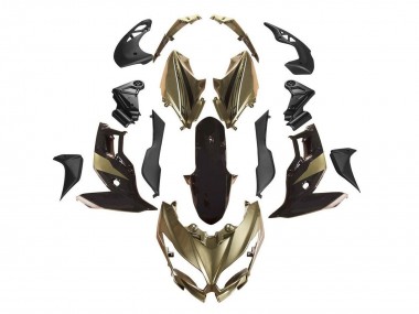 Buy 2015-2021 Gold Black Kawasaki Versys 650 Motorcycle Fairings UK