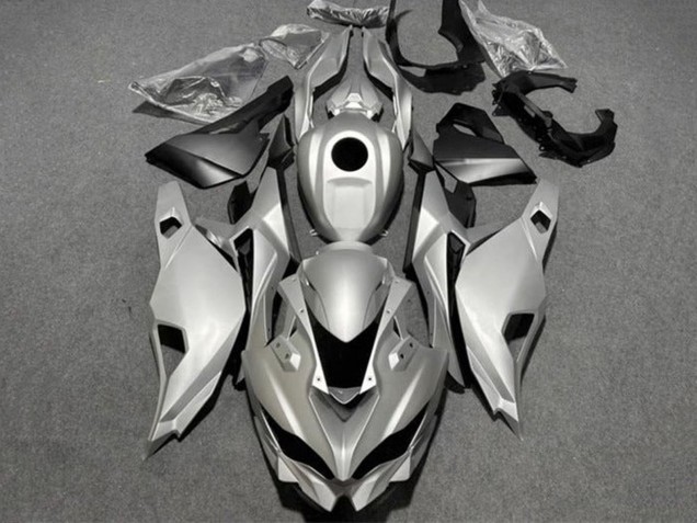 2019-2025 Glossy Silver Matte Black Kawasaki ZX25R ZX-25R Motorcycle Fairings UK