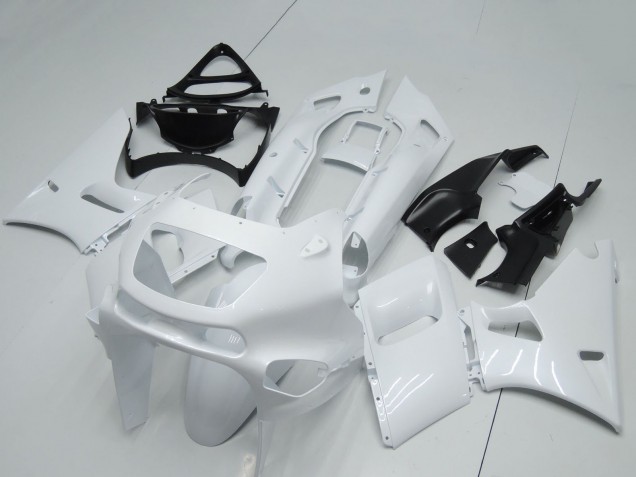 1993-2007 White Kawasaki ZZR400 Motorcycle Fairings UK