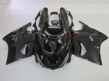Buy 1990-1992 Glossy Black Kawasaki ZZR1100 Motorcycle Fairings UK