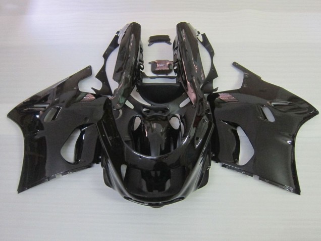 1990-1992 Glossy Black Kawasaki ZZR1100 Motorcycle Fairings UK