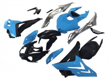 Buy 2014-2016 Blue Silver Matte Black BMW S1000R Motorcycle Fairings UK