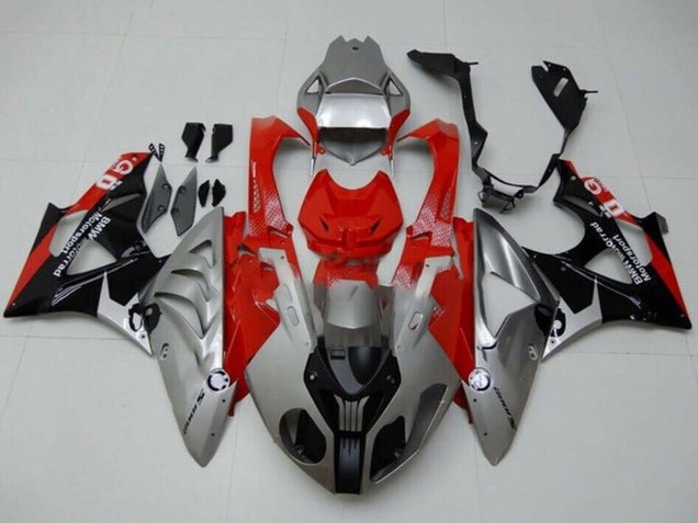 2009-2014 Silver Red Black BMW S1000RR Motorcycle Fairings UK