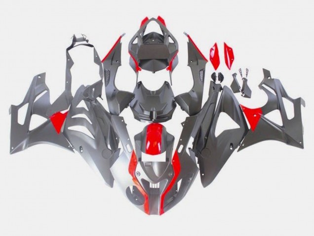 2009-2014 Red Matte Black BMW S1000RR Bike Fairings UK