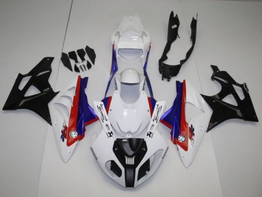Buy 2009-2014 White Red Blue Glossy Black BMW S1000RR Full Motorcycle Fairing Kits UK