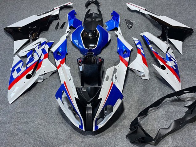 2009-2014 White Red Blue Glossy Black Tyco BMW S1000RR Motorcycle Fairings UK