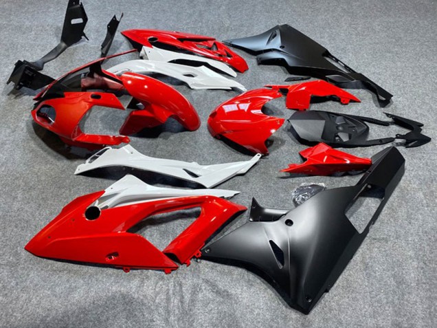 2009-2014 Red White Matte Black BMW S1000RR Motorcycle Fairings UK