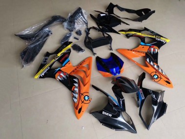 Buy 2009-2014 Yellow Blue Orange Black Shark BMW S1000RR Motorcycle Fairings UK