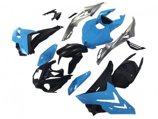 2015-2016 Silver Blue Matte Black BMW S1000RR Motorcycle Fairings UK