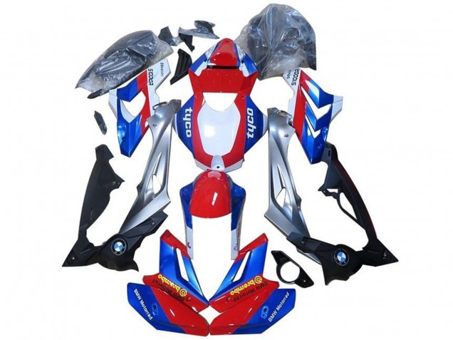 2015-2016 Silver Red Blue Black BMW S1000RR Motorcycle Fairings UK