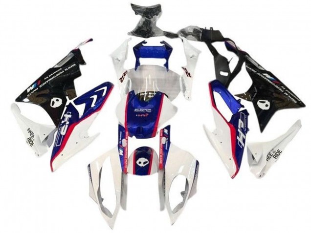 2015-2016 White Blue Red Alien BMW S1000RR Motorcycle Fairings UK