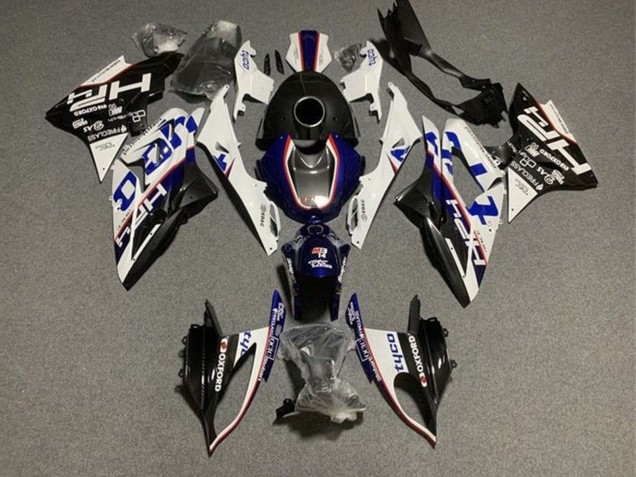 2015-2016 White Blue Black Tyco BMW S1000RR Motorcycle Fairings UK