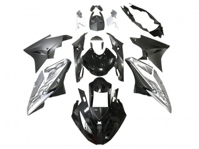 2015-2016 Silver Glossy Black Matte Black BMW S1000RR Motorcycle Fairings UK
