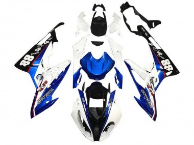 Buy 2017-2018 White Blue Black BMW S1000RR Motorcycle Fairings UK