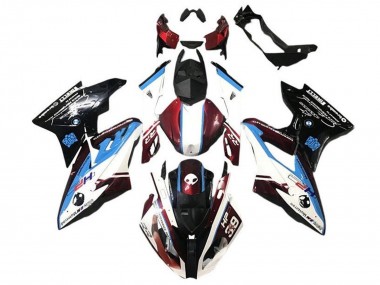 Buy 2017-2018 White Blue Red Glossy Black BMW S1000RR Motorcycle Fairing UK