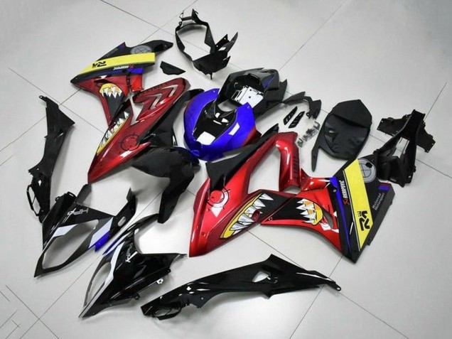 2017-2018 Yellow Blue Red Black Shark BMW S1000RR Motorcycle Fairings UK