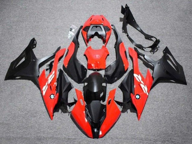 2019-2022 Red White Matte Black BMW S1000RR Motorcycle Fairing UK