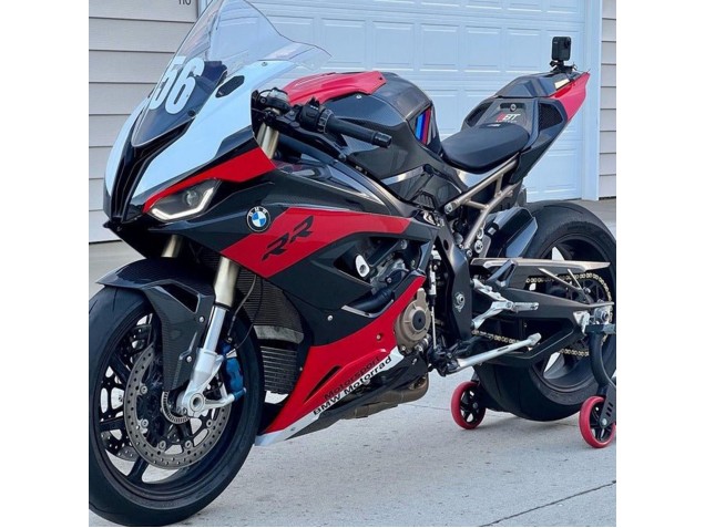 2019-2022 Red Black White BMW S1000RR Motorcycle Fairings UK