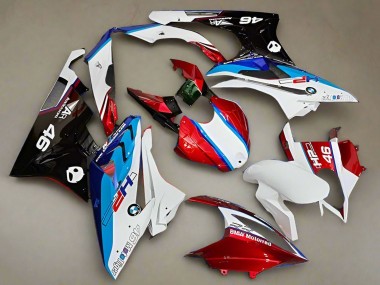 Buy 2019-2022 White Red Blue HP BMW S1000RR Motorcycle Fairings UK