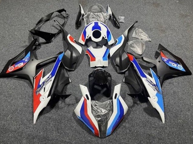 2019-2022 White Blue Matte Black Red BMW S1000RR Motorcycle Fairings UK