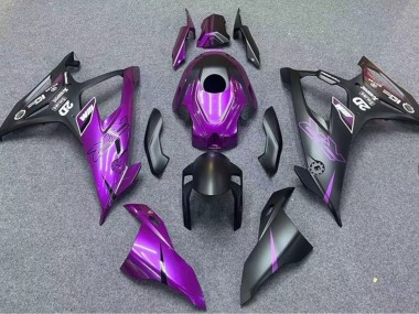 Buy 2019-2022 Matte Black Purple BMW S1000RR Motorcycle Fairings UK