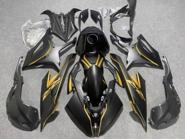 Buy 2019-2022 Matte Black Gold BMW S1000RR Motorcycle Fairings UK