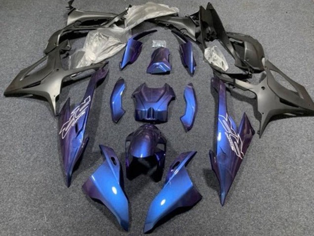 2019-2022 Blue Matte Black BMW S1000RR Motorcycle Fairings UK