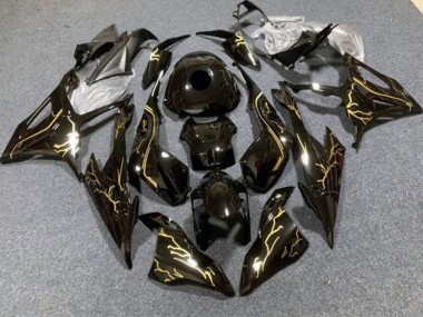 Buy 2019-2022 Black Gold BMW S1000RR Motorcycle Fairings UK