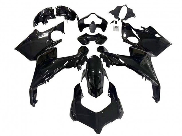 2018-2019 Glossy Black Ducati Panigale V4 V4S Motorcycle Fairings UK