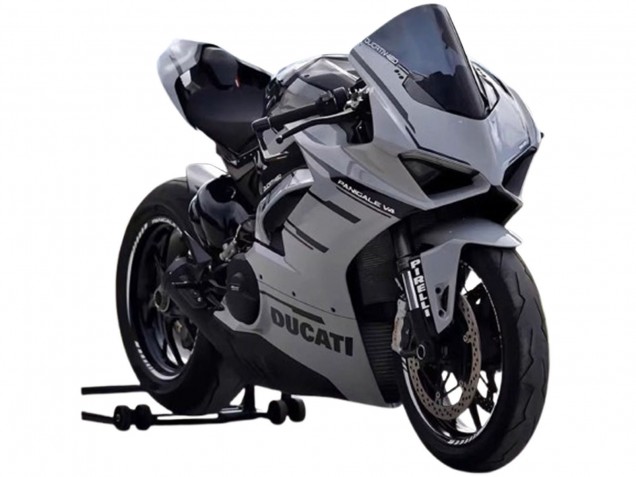 2018-2019 Grey Black Ducati Panigale V4 V4S Motorcycle Fairings UK