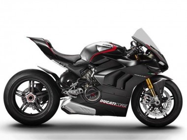 Buy 2020-2021 Silver Red Glossy Black Corse Ducati Panigale V4 V4S Motorcycle Fairings UK