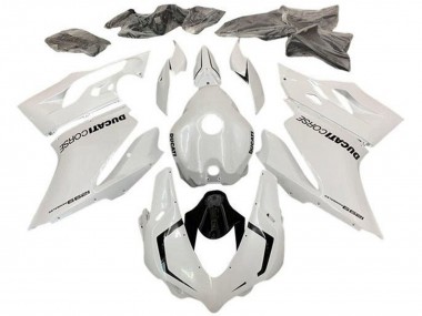 Buy 2015-2020 Pearl White Ducati 1299 Motorcycle Fairings UK