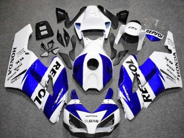 Buy 2004-2005 White Blue Black Repsol Honda CBR1000RR Motorcycle Fairings UK