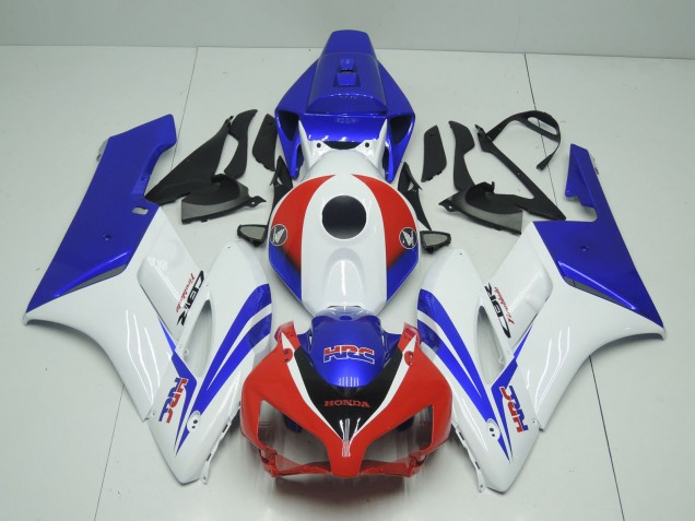 2004-2005 White Red Blue HRC Honda CBR1000RR Motorcycle Fairings UK
