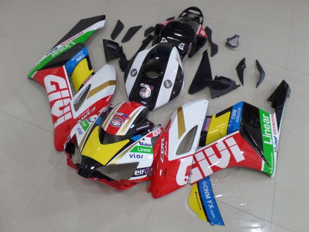 2004-2005 White Red Black Yellow Green Givi Honda CBR1000RR Motorcycle Fairings UK