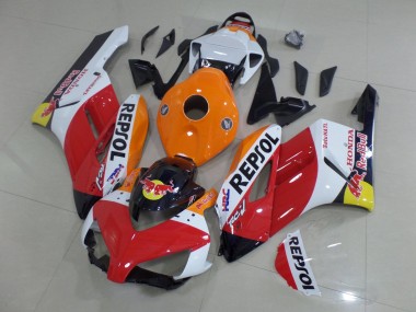 Buy 2004-2005 Orange White Red Glossy Black Repsol RedBull HRC Honda CBR1000RR Motorcycle Fairings UK