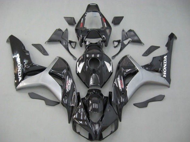 2006-2007 Silver Glossy Black Honda CBR1000RR Motorcycle Fairing UK