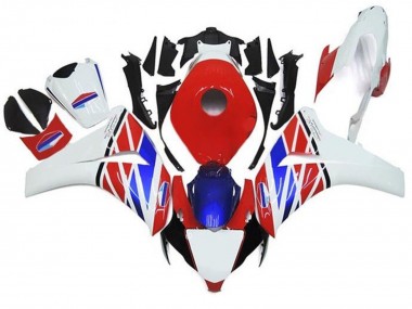 Buy 2008-2011 White Red Blue Black Stripe Honda CBR1000RR Motorcycle Fairings UK
