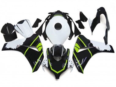 Buy 2008-2011 White Green Glossy Black Honda CBR1000RR Motorcycle Fairings UK