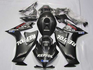 Buy 2012-2016 Matte Black White Repsol Honda CBR1000RR Motorcycle Fairings UK